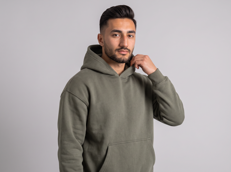 Sully Oversized Hoodie - Olive
