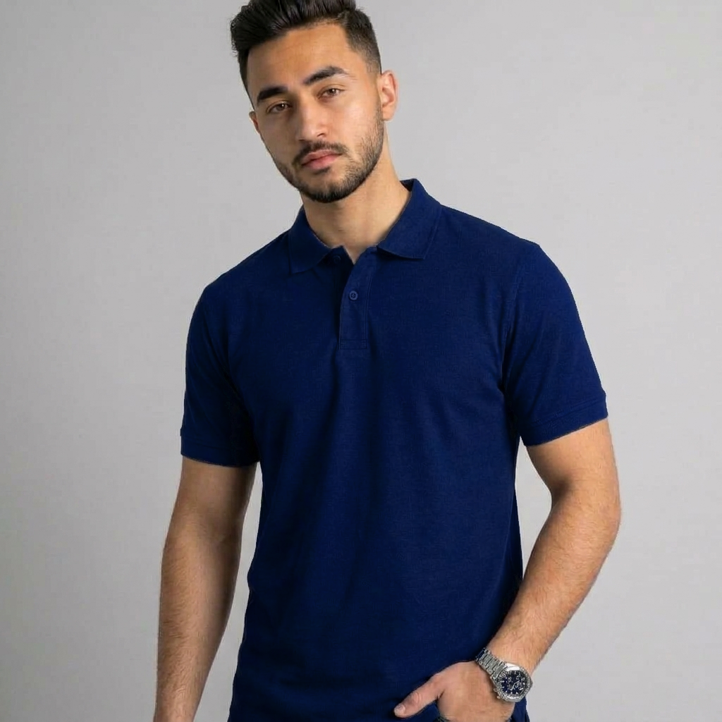 Polo T-shirt Navy Blue