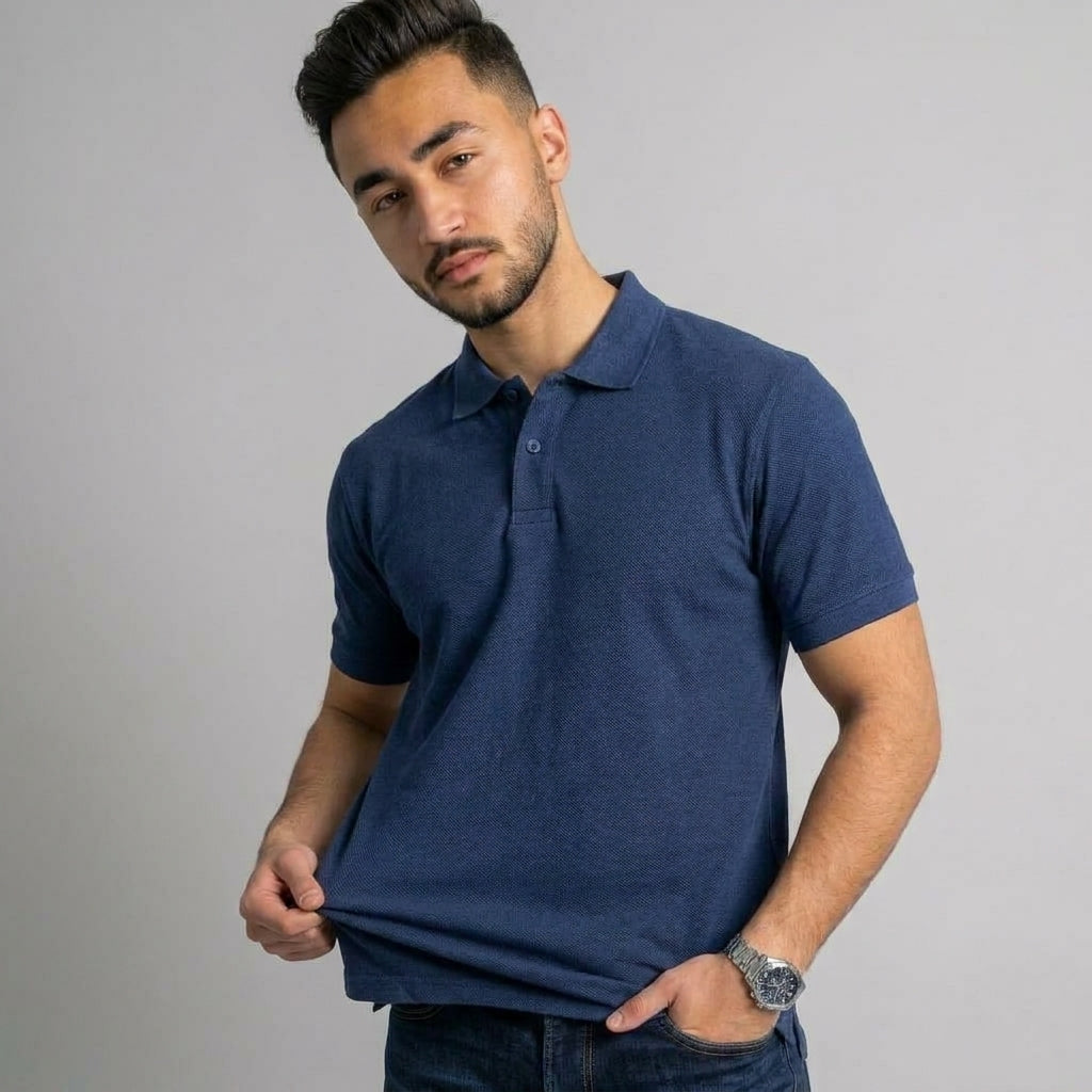 Polo T-shirt Navy Blue