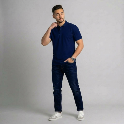 Polo T-shirt Navy Blue
