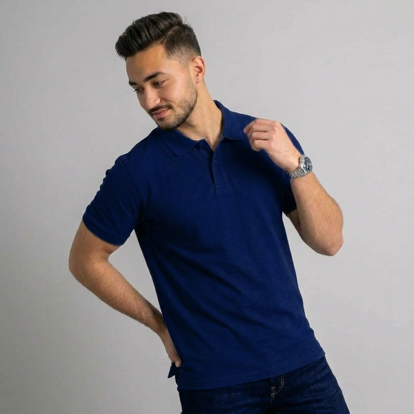 Polo T-shirt Navy Blue