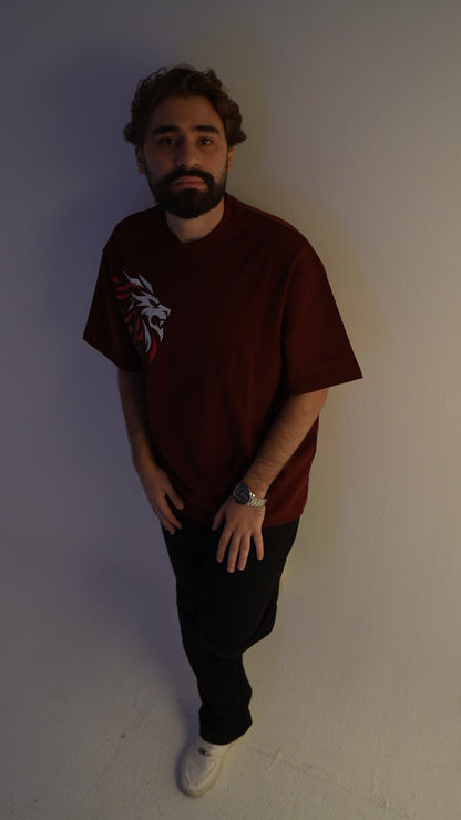 Fiery Red Tee