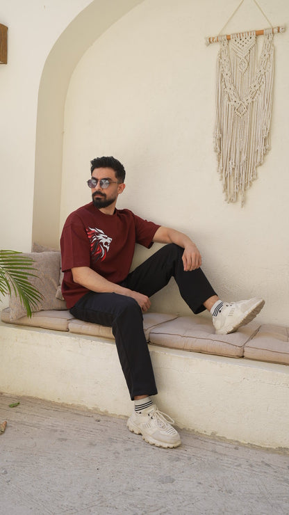 Fiery Red Tee