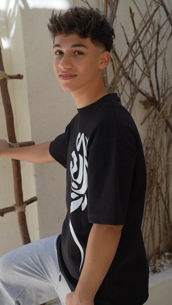 Sleek Black Tee