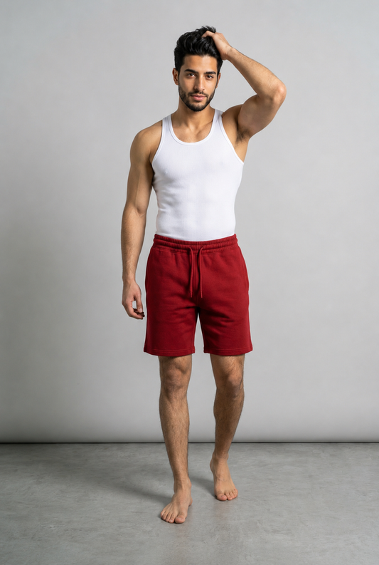 Milton Short Brugandy