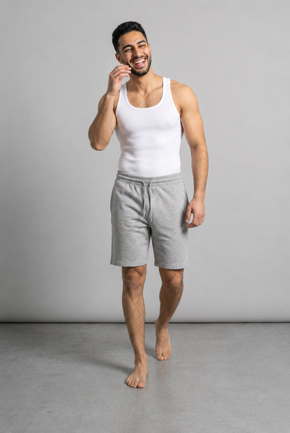Milton Short Heather Gray