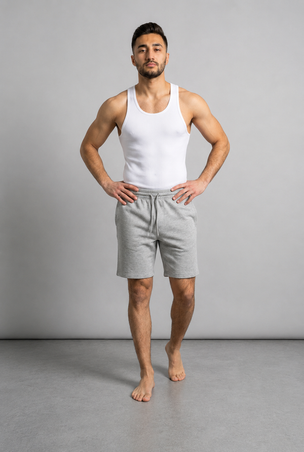 Milton Short Heather Gray