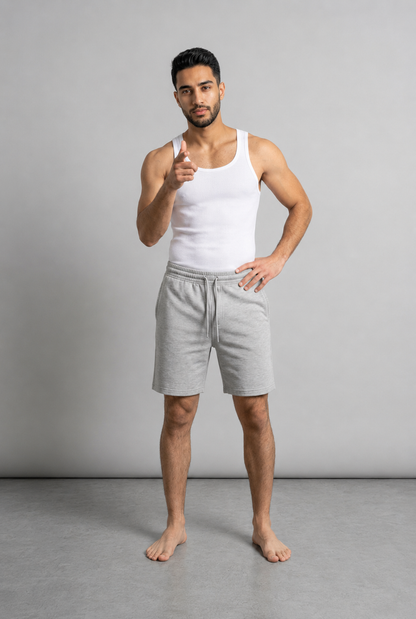 Milton Short Heather Gray