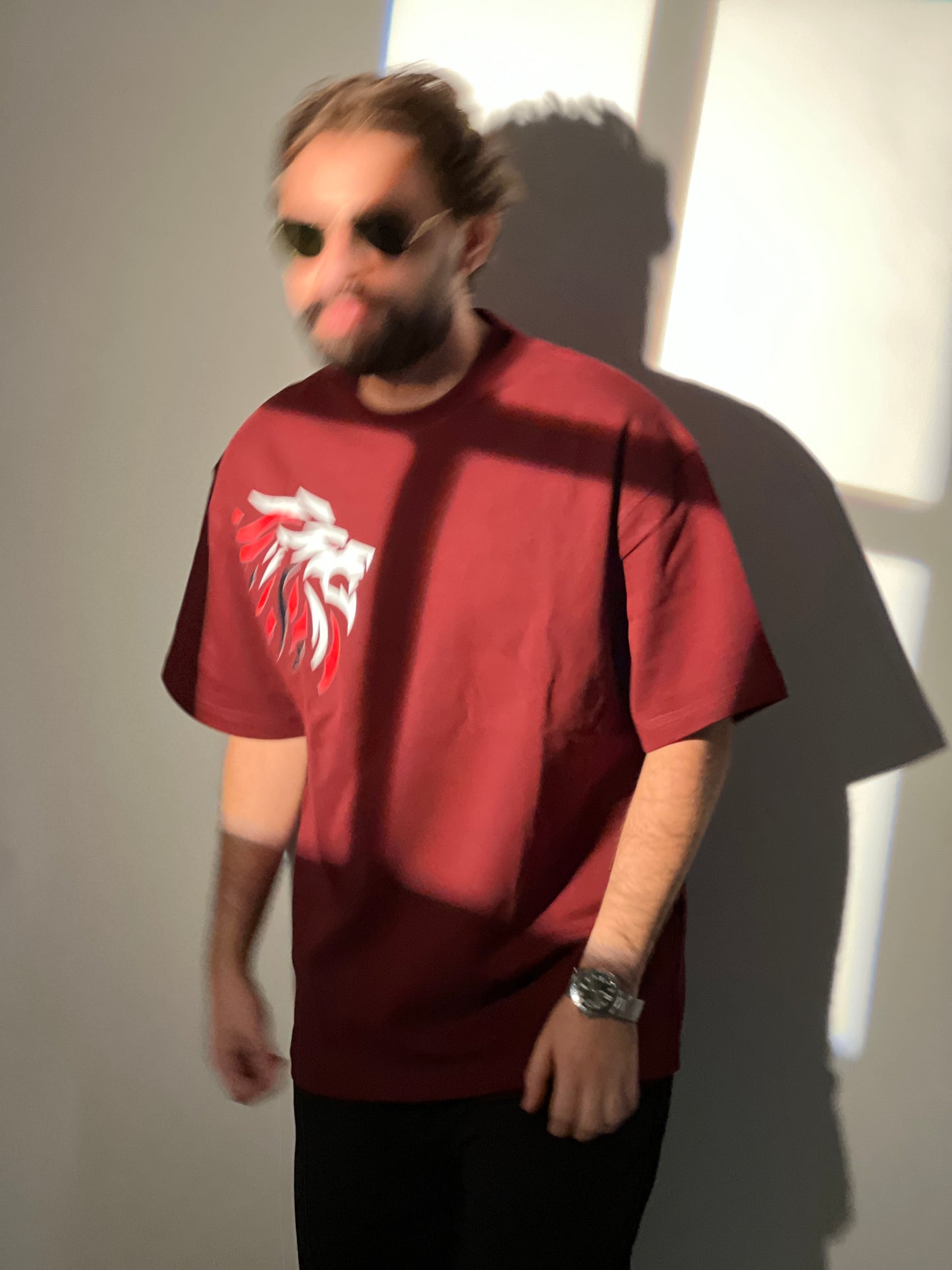 Fiery Red Tee
