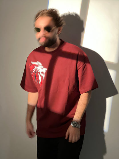 Fiery Red Tee