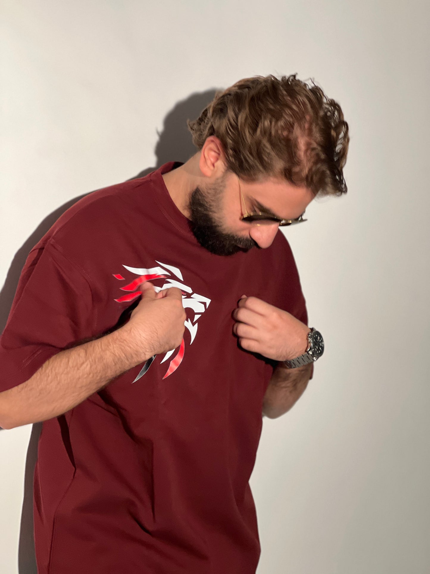 Fiery Red Tee
