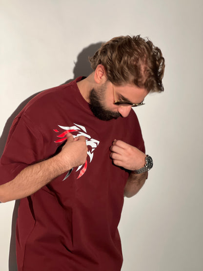 Fiery Red Tee