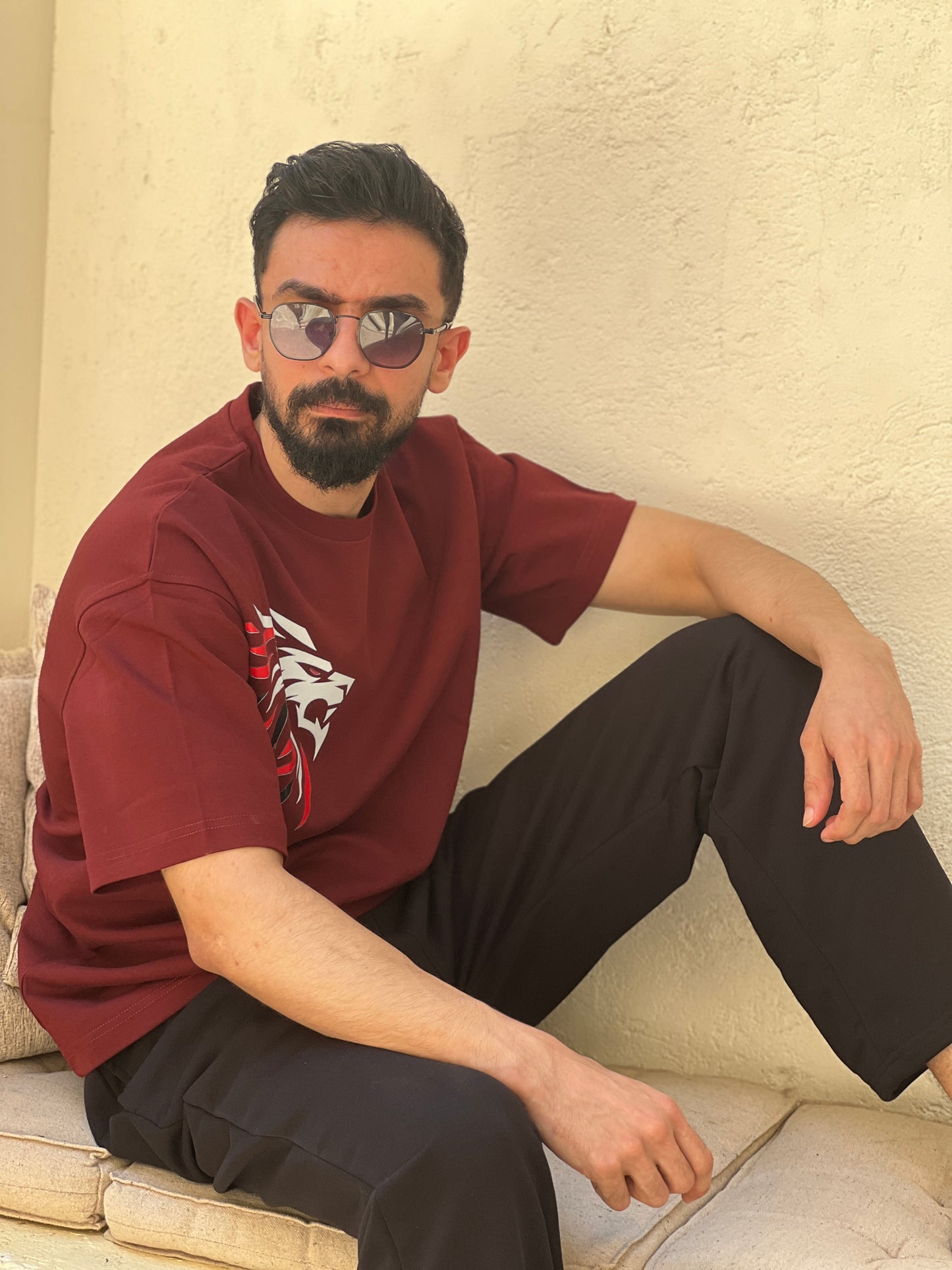 Fiery Red Tee