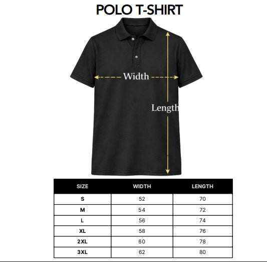 Polo T-shirt - Royal Blue