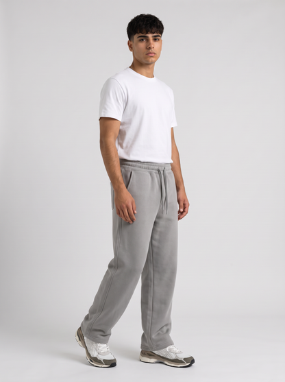 Winter Wide Leg Sweatpants - Grey - Pulse 30 Degree