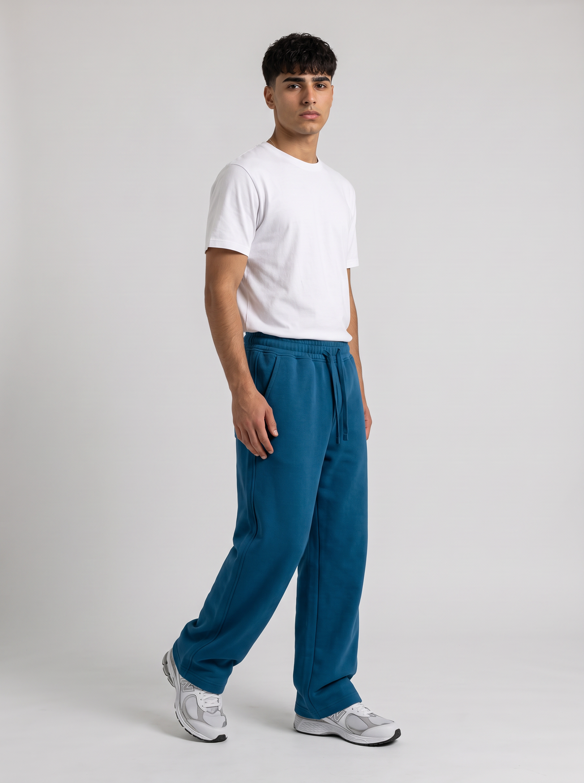 Winter Wide Leg Sweatpants - Blue - Pulse 30 Degree