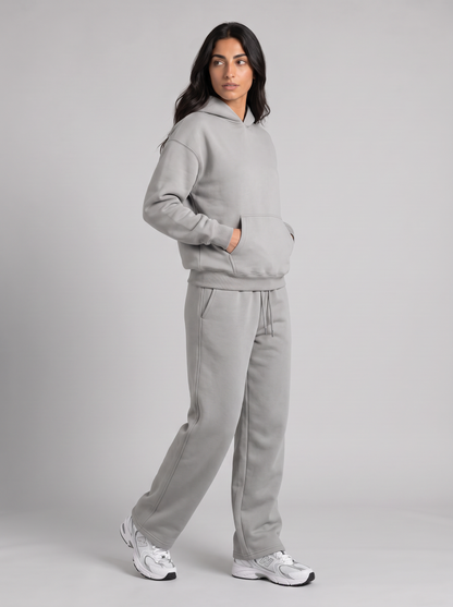 Full Set Oversized Hoodie - Grey - Muse Set 30