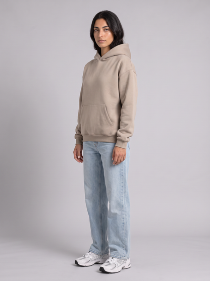 Oversized Hoodie - Beige - Muse 30 Degree