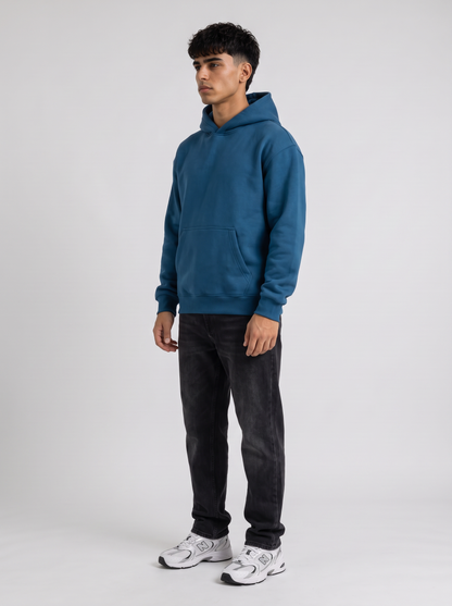 Oversized Hoodie - Blue - Pulse 30 Degree