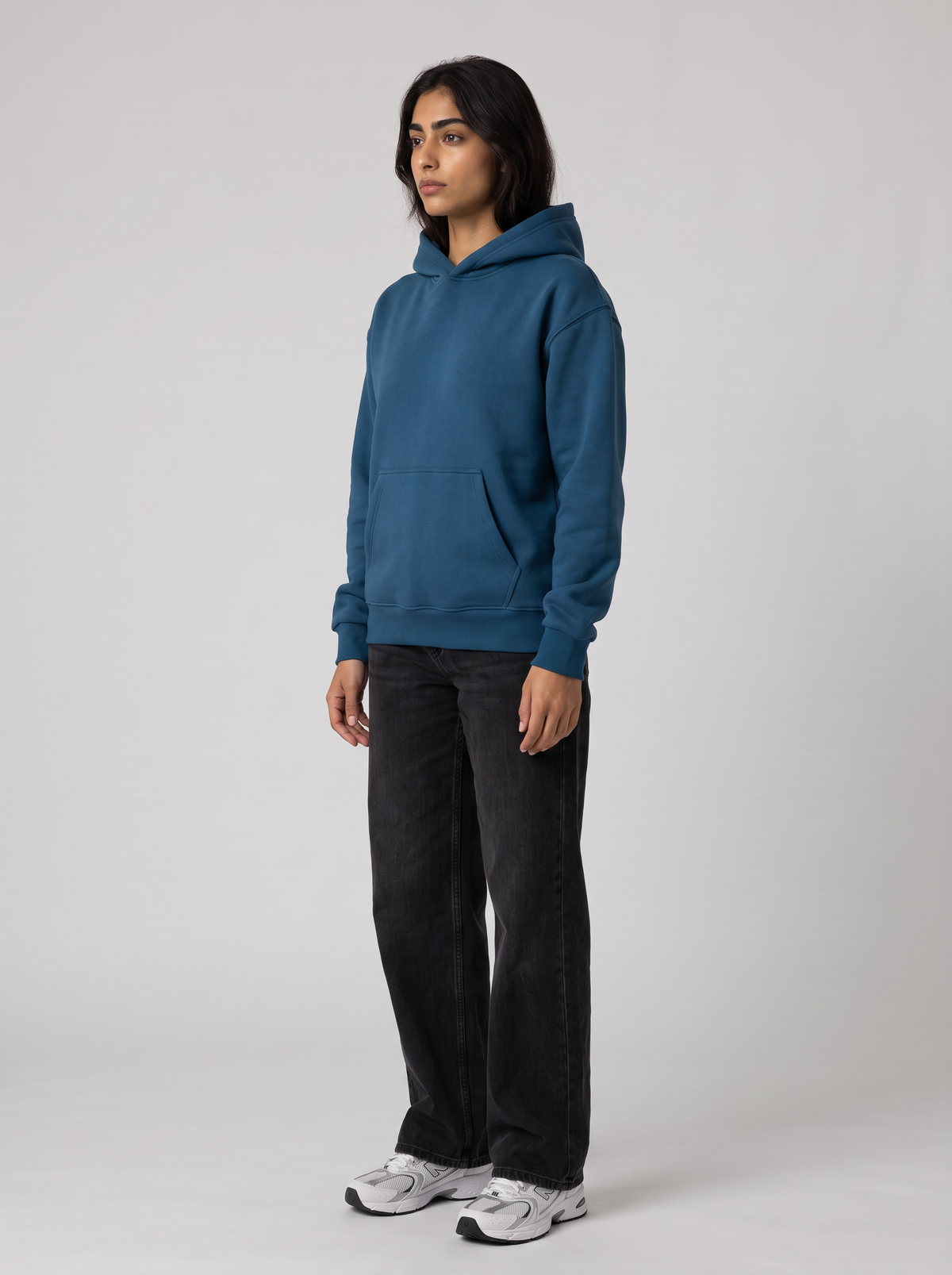 Oversized Hoodie - Blue - Aura 30 Degree