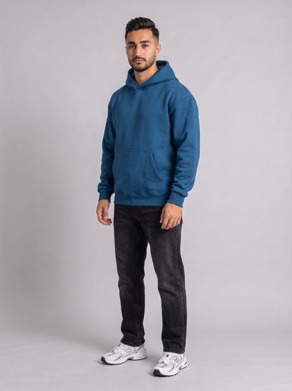 Oversized Hoodie - Blue - Hero 30 Degree