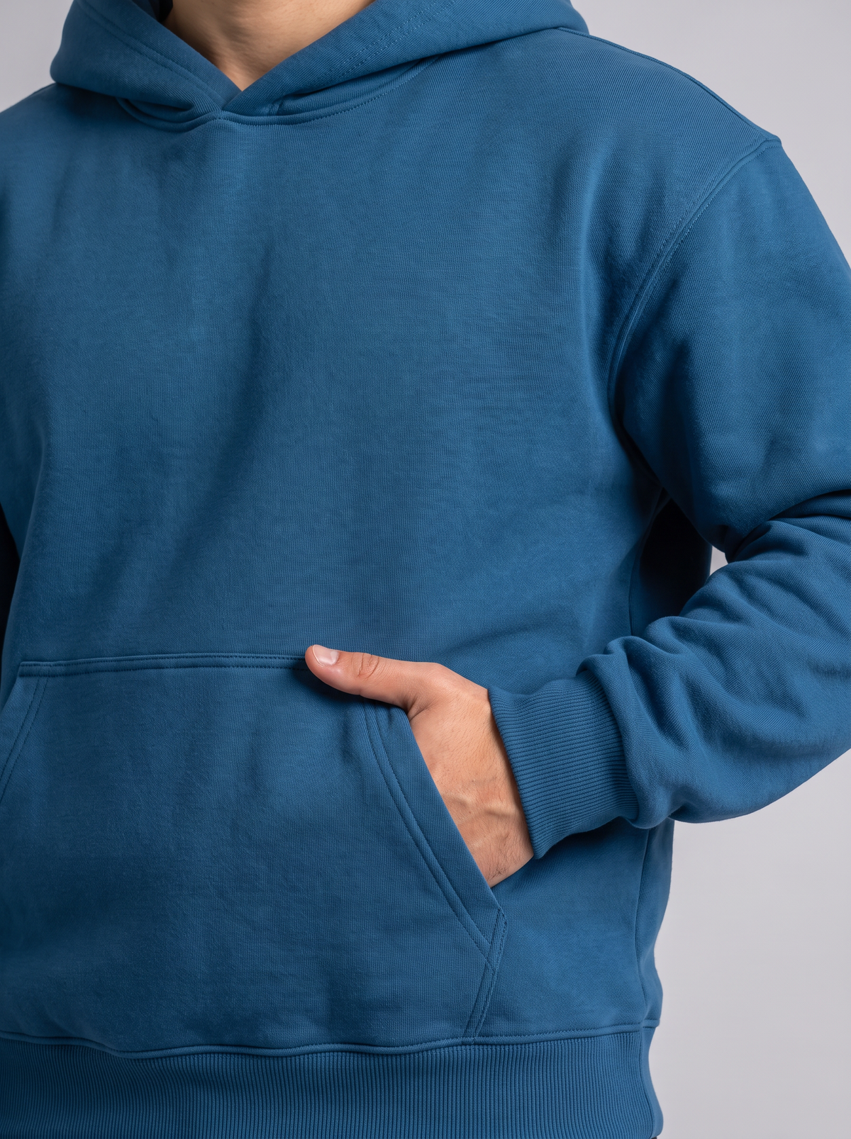 Oversized Hoodie - Blue - Hero Detail
