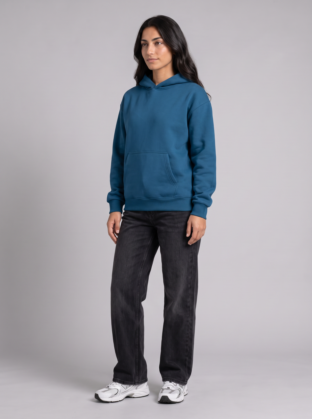 Oversized Hoodie - Blue - Muse 30 Degree