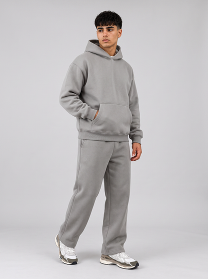 Full Set Oversized Hoodie - Grey - Pulse Set 30