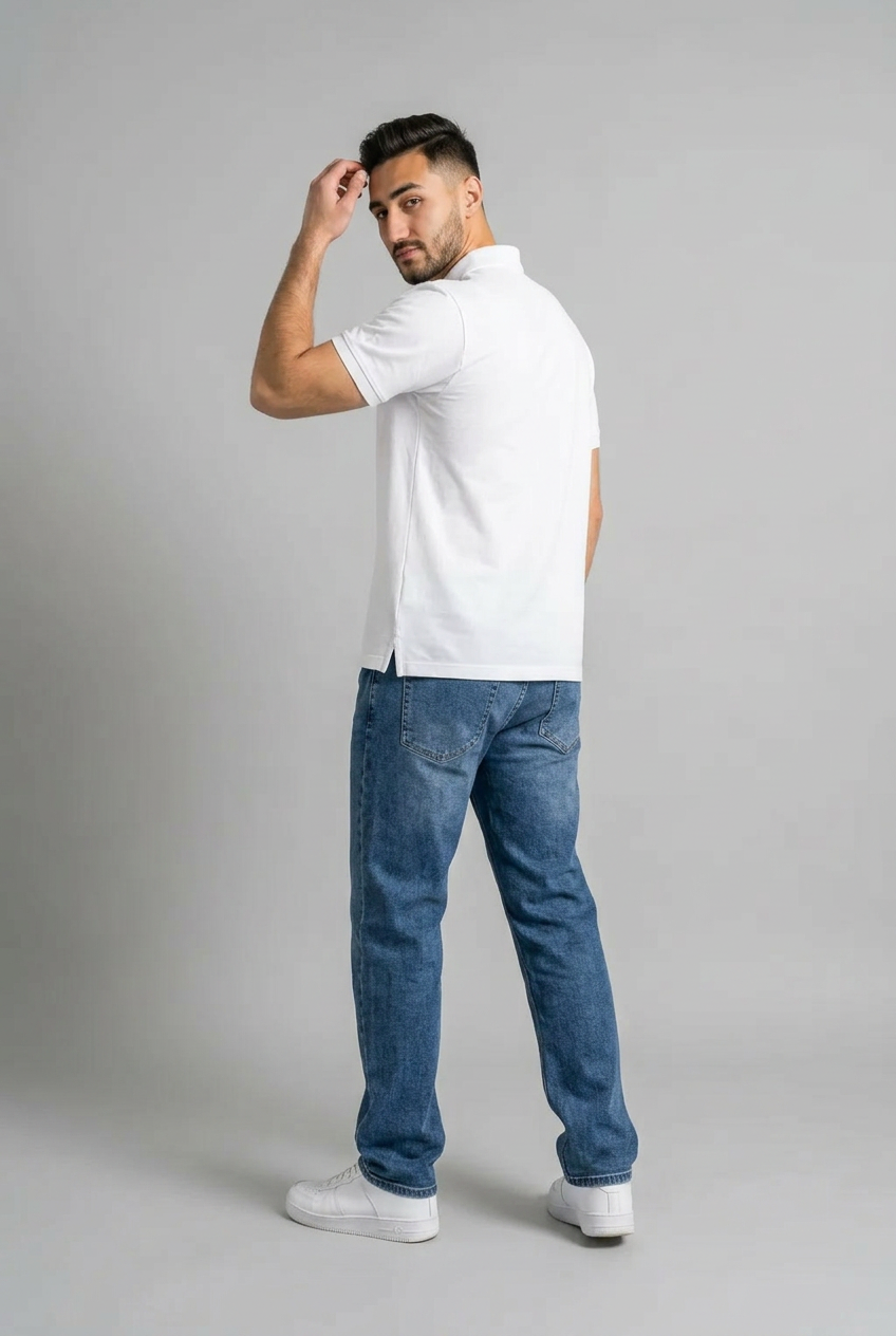 Polo T-Shirt White