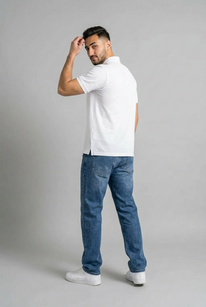 Polo T-Shirt White