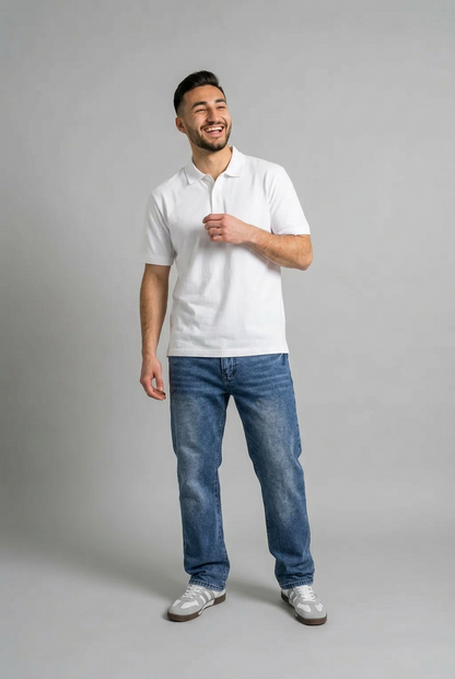 Polo T-Shirt White