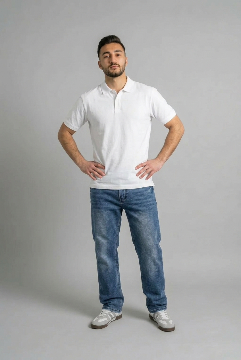 Polo T-Shirt White