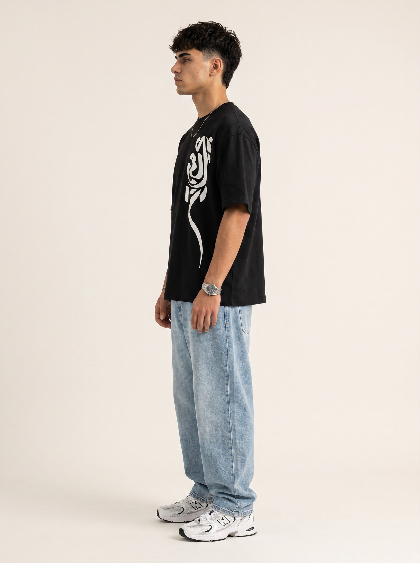 Ink Flow Black Tee