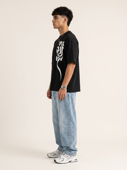 Ink Flow Black Tee
