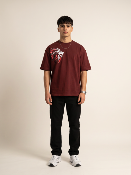 Pride Burgandy Tee
