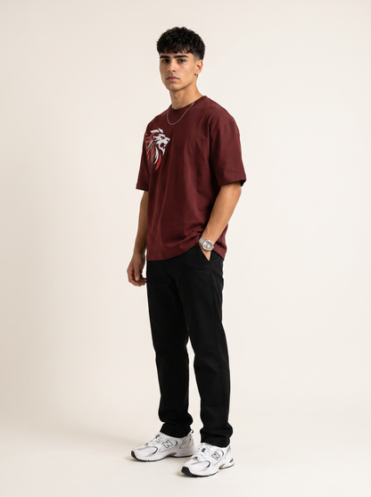 Pride Burgandy Tee