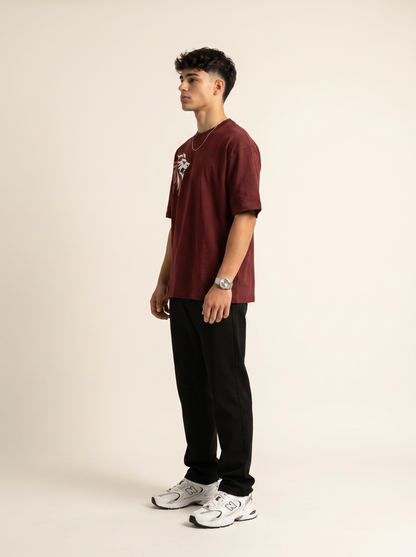 Pride Burgandy Tee