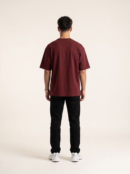 Pride Burgandy Tee