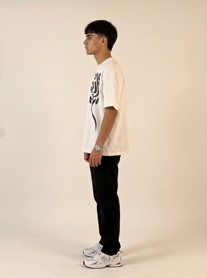 Ink Flow White Tee