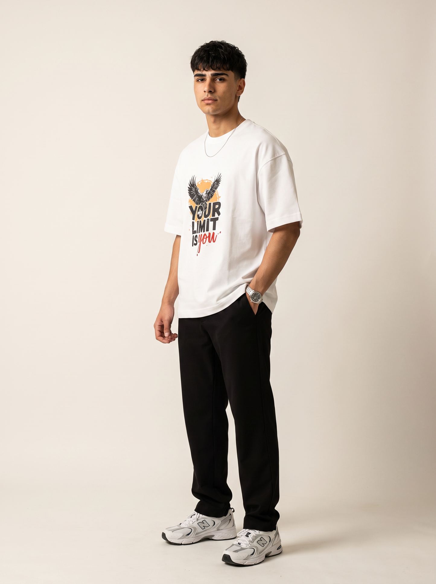 The Only Limit is YOU White Tee