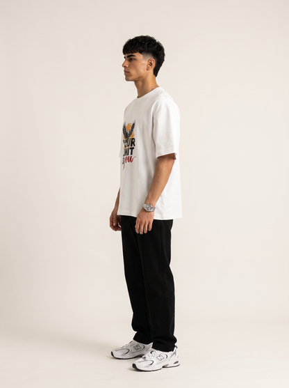 The Only Limit is YOU White Tee