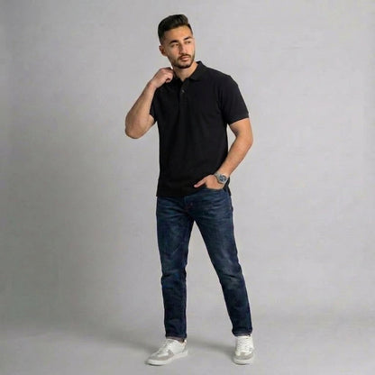 Polo T-shirt Black